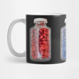 Red Or Blue Pill Concept Mug